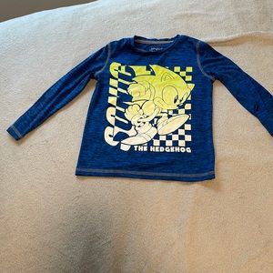 Sonic The Hedgehog  long sleeve shirt